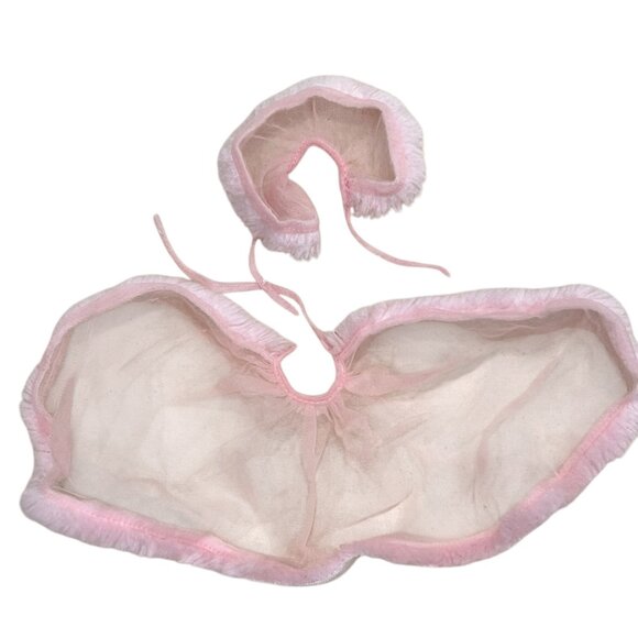 1981 Pretty in Pink Barbie Doll Pink Fashion Outfit Set 5 Piece Sheer - Picture 5 of 5